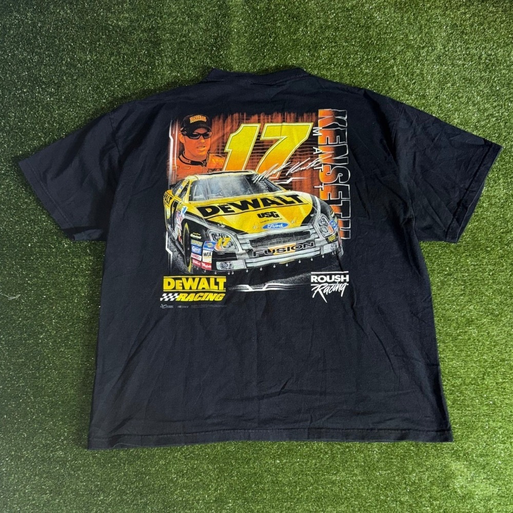 Chase Authentics Matt Kenseth DeWalt Racing T-Shirt Mens XL NASCAR Roush 17